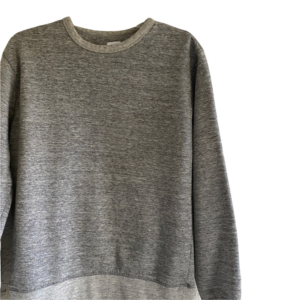 Zara | Women’s Basic Heather Gray Sweatshirt - image 3